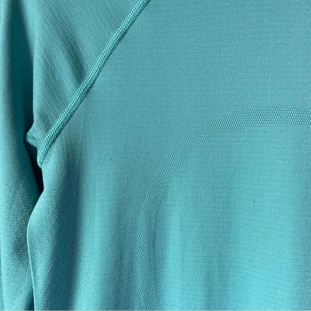 Lululemon run swiftly tech break new  ground turtleneck long‎ sleeve top 2 rare - Picture 12 of 12